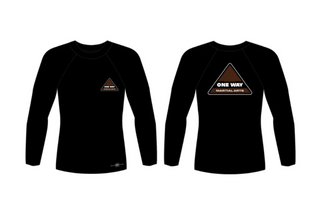 One Way Martial Arts Long Sleeve Rash Guard