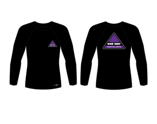 One Way Martial Arts Long Sleeve Rash Guard