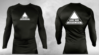 One Way Martial Arts Long Sleeve Rash Guard