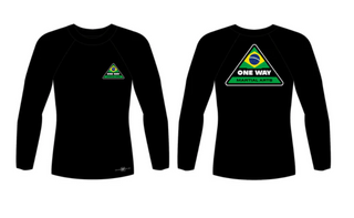 One Way Martial Arts Long Sleeve Rash Guard
