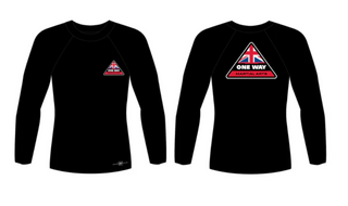One Way Martial Arts Long Sleeve Rash Guard