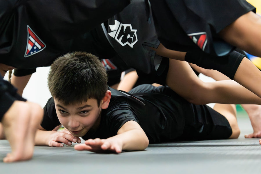 Kids Muay Thai striking class Alexandria VA