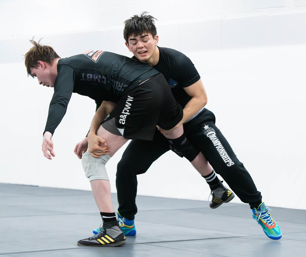 Wrestling drilling Alexandria DMV One Way Martial Arts
