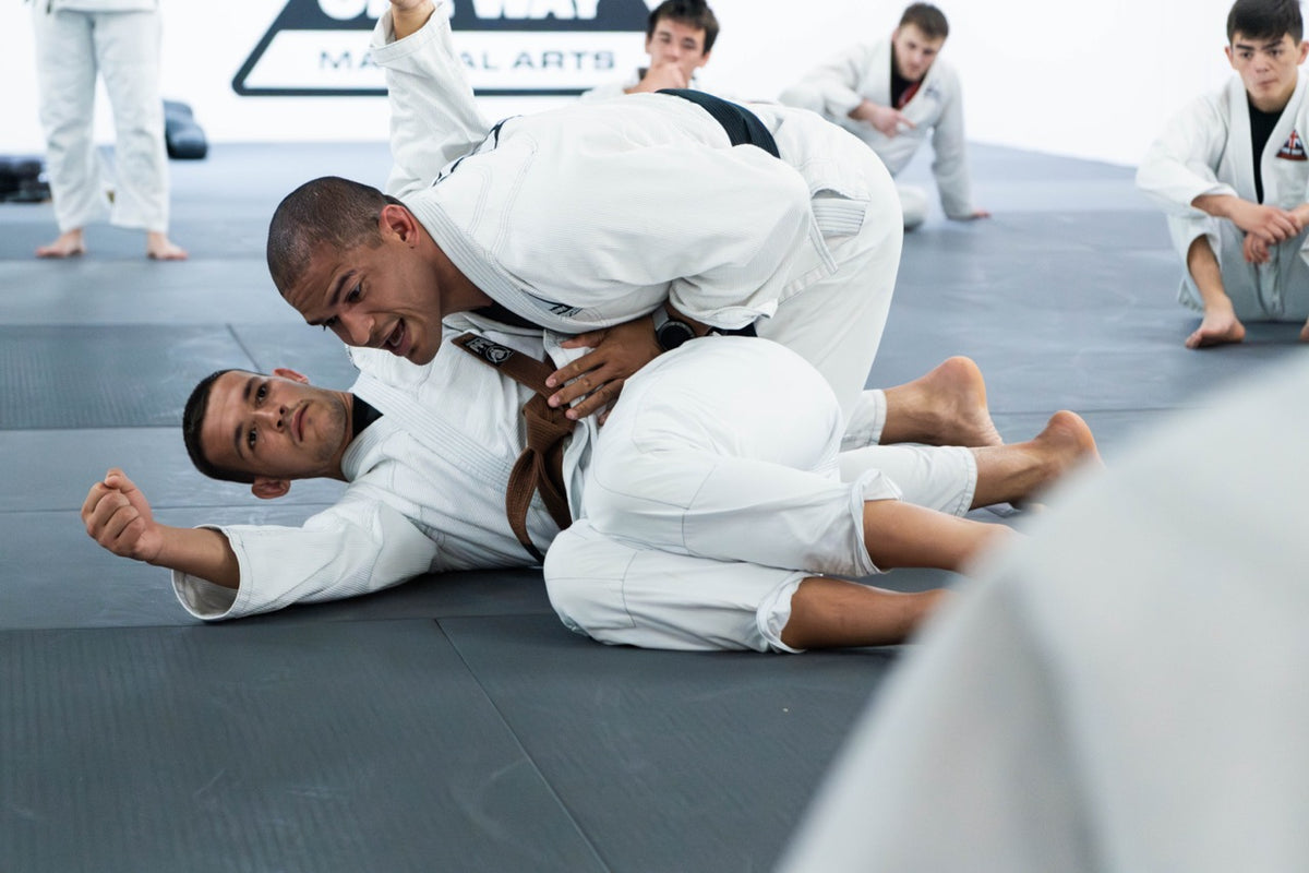 Mahamed Aly training Brazilian Jiu-Jitsu