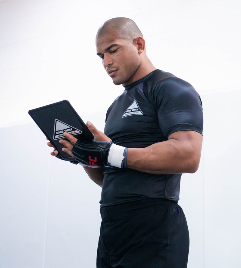 Mahamed Aly coaching BJJ at One Way Martial Arts Alexandria VA