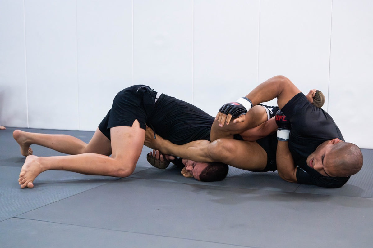 Mahamed Aly competing in BJJ world championship